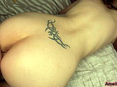 i feel the passion as amelie gets creampied