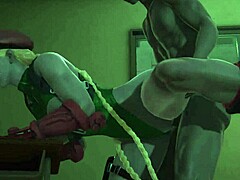 street fighter cammy in 3d hentai pov fight