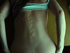 Cute Girl Fucks Hard In The Ass On The Kitchen Table -4K