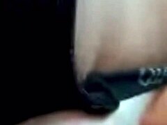 my brother gives his cum to my wife on the road, sucking cock passionately