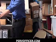 pervofficer hot asian teen 18+ thief aurora winters stripped and fucked