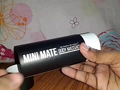 indian girlfriend unboxes vibrator for anal