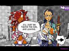 Ai-subeki part 5: shemale fucks hard in threesome with creampie.