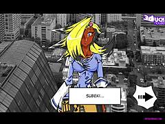 Ai-subeki part 5: shemale fucks hard in threesome with creampie.