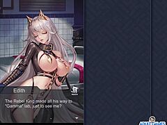 ep3, edith gets her shaved pussy eaten in kinky game.