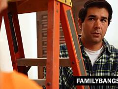 Familybangs com - plumbing, um, a horny milf's needs, ya know, Jordan Maxx, Jon Rogue