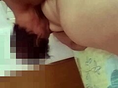 Sister licks pussy and squirts water in homemade reality video.