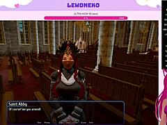 Vtuber Lewdneko Plays Harem Hotel Part 2 With Maid And Dating Game!