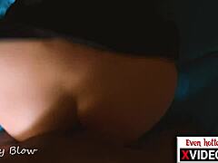 getting huge cock with butt plug in loud moaning doggy sex 😩💦