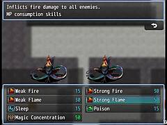 knightess rebecca in hrpg adventure