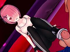 do you love this ram footjob in sport outfit? cumshot included!