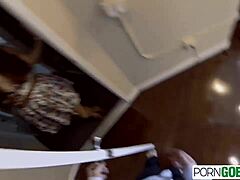 Porn Goes Pro - Australian Kiki Vidis Rides Big Cock POV