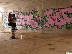 She Goes Running And I Go Running On Her Big Tits!