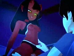 meru the succubus part 1 in portuguese with cool animation 😊