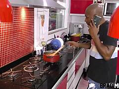 Romantic Dinner Ends with Raw Anal and Bareback Fucking