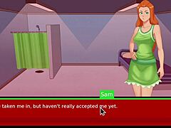 in this episode, clover paprika trains in cute outfit