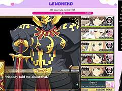 Lewdneko Plays Evenicle with Huge Anime Tits