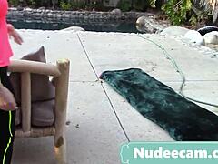 Who is the top pornstar in this compilation of scenes