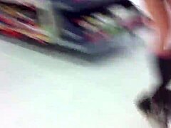 upshorts video showing off that ass in public