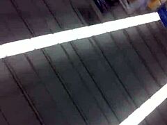 upshorts video showing off that ass in public