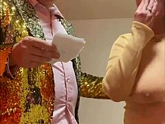 mchenry cruiser getting blowjob during standup comedy performance