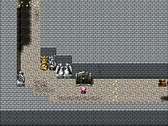 Philana enters witch's castle, spotting shady men in hentai tale