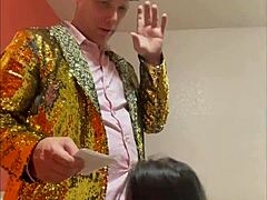 mchenry cruiser getting blowjob during standup comedy performance