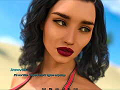 shut up and dance with shaved pussy brunette in game