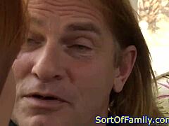 Ginger Stepteen Cockriding And Assfucking