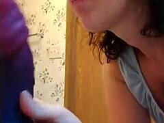 Hey babe, watch me play with this huge monster dildo!  