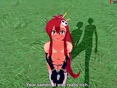 yoko littner having sex in tengen toppa gurren lagann, check the full pov on sheer.
