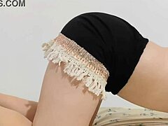 Rhythmic Gymnast Shows Hot Moves in Thong Solo