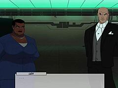 dc comics ivy in prison with monster