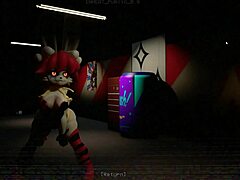 哟，看这个FNAF本子妹骑怪物鸡巴！