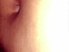 Amazing teen 18+ with big tits gets fucked, her dripping pussy close up 😘