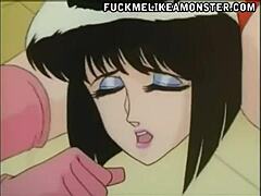 Anime teens strapon fucking threesome 😈