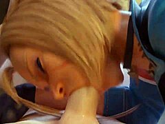 Street Fighter Cammy Blowjob Compilation In 3D