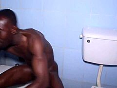 Fucking my landlord's wife in the bathroom