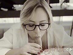 Delicious Hot Cumshot On Latina's Face.