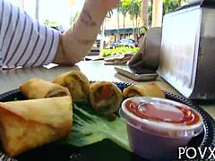 hey, check out krystal banks sucking cock with her perfect body