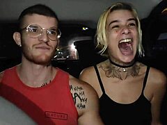 Wow, Watch This Gay Couple Fuck Bareback With Monster Cocks In The Uber!