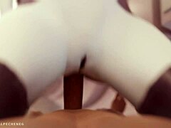 Loona in hot clothed alt hentai anal action