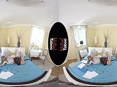 Virtual Taboo Blonde Sucks and Fucks for Homework