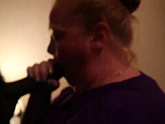 Chubby Redhead Sucks Big Black Cock And Gets Facial Cumshot!