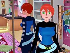 Gwen Tennyson banging in front of the mirror—full POV preview for Ben 10 fans!