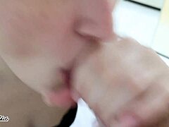 alissa white, the hot brunette, relaxes in the bedroom.