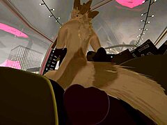 plushy and his femboy friend share rough quickies with big cock action