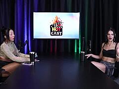 The man eats her pussy for two hours and cums three times with debora andrade