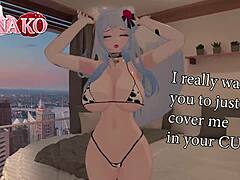 Cosplay Ganyu Begs for Creamy Facial