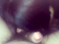 i'm giving a blowjob in this homemade retro scene oops